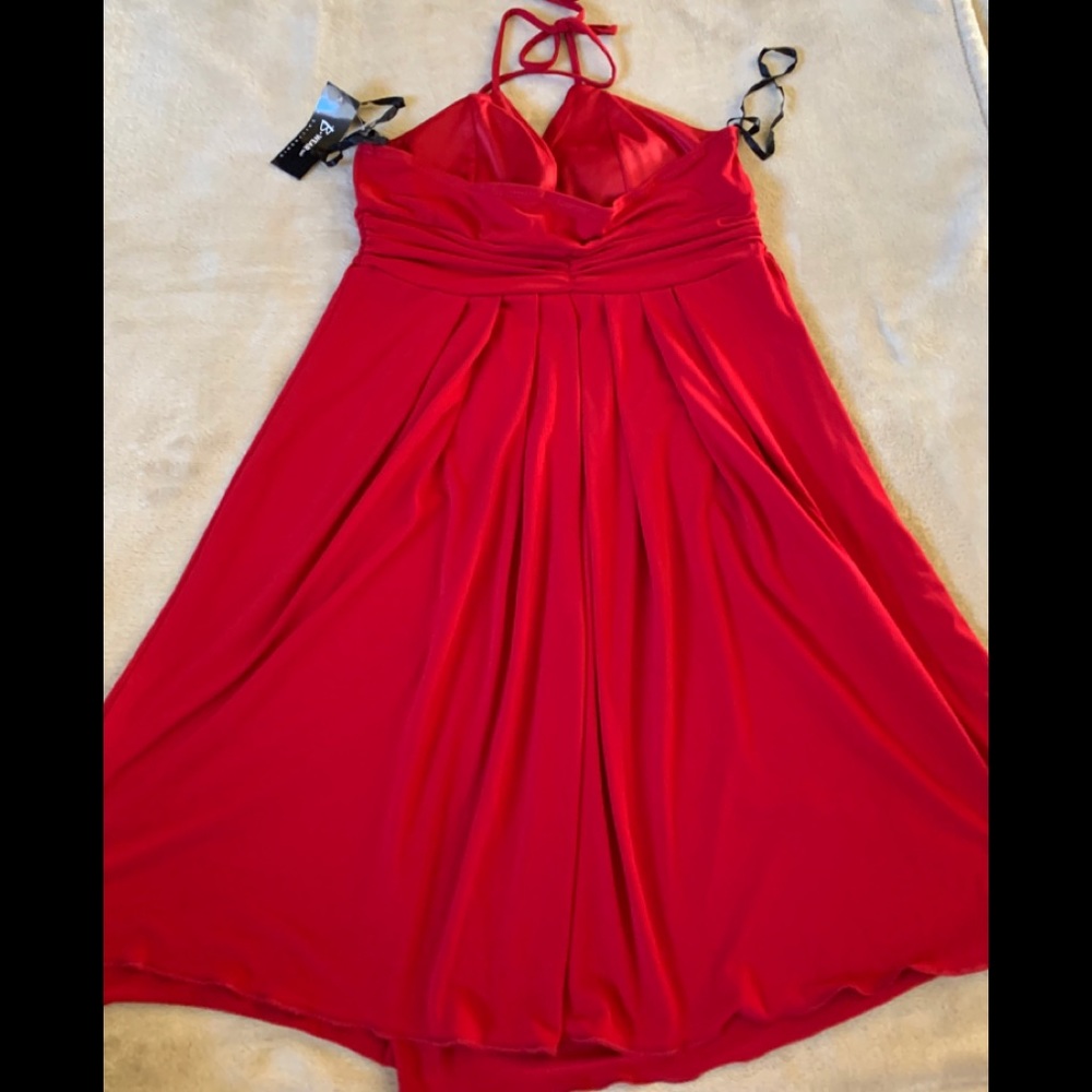 B. Wear too Red Halter Dress